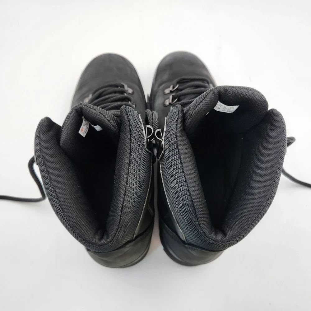 Timberland Euro Hiker F/L Waterproof‎ A2EMT Womens 10 Boot Black Leather Hiking